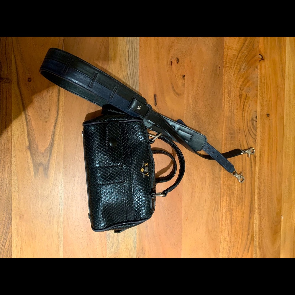 Zadig & Voltaire Black Textured Handbag - Picture 5 of 5